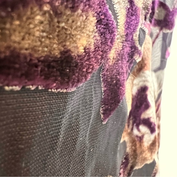 Carolina Belle Montreal Dark Navy Dress Size 8 Romantic Velvet Coquette Romantic - Picture 3 of 9